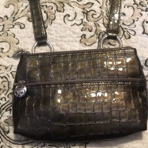 Brighton grey small crossbody